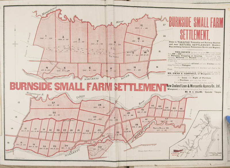 Plan, Burnside Estate MTG Hawkes Bay