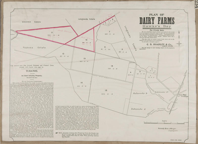 Plan, Hawke's Bay dairy farms for sale MTG Hawkes Bay