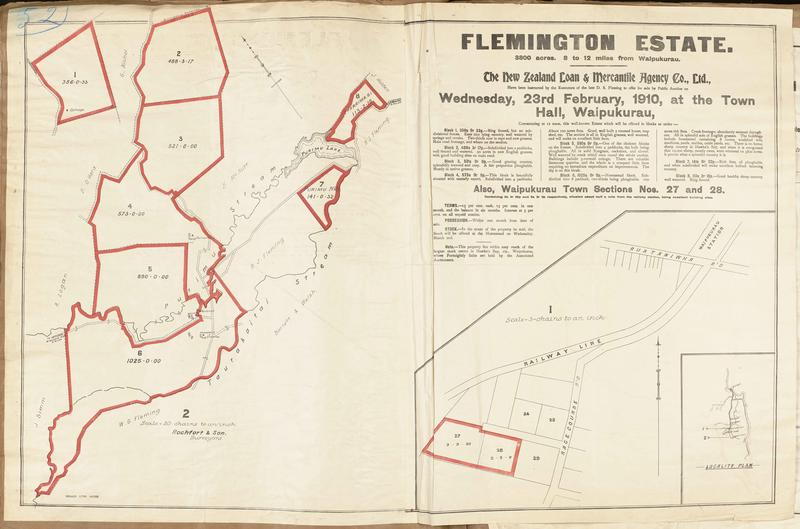 Plan, Flemington Estate land for sale MTG Hawkes Bay