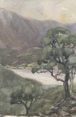 Untitled - river and hill scene