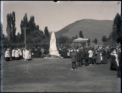 Houngarea Marae, Unveiling of a memorial