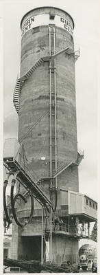 Port of Napier cement silo