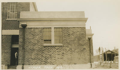 Earthquake damage, Napier Technical Institute, 1931