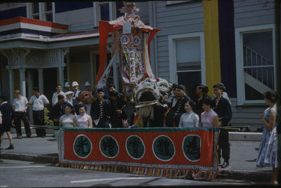 Hawke's Bay Centennial Parade, Chinese float