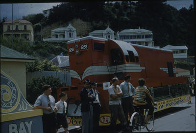 Hawke's Bay Centennial Parade, New Zealand Railways float, Napier