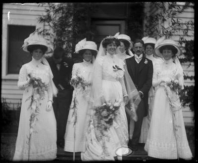 Wedding of Nina Tanner and Dudley Hill