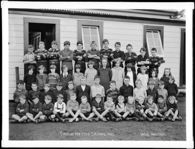 Carrington Road School, 1931