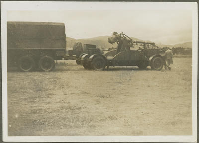 Armoured vehicle and wagon