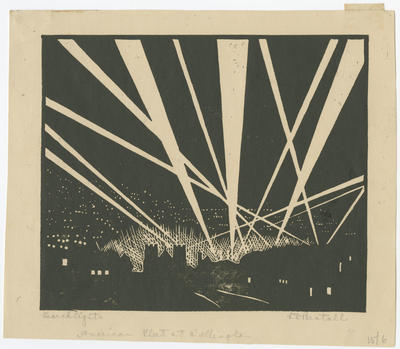 Searchlights (American Fleet at Wellington)