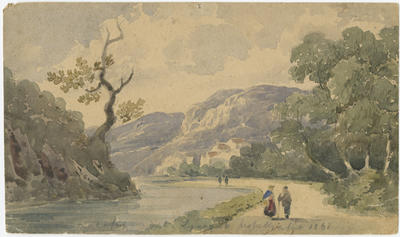 Untitled - river scene; Lysaght, Sophia Augusta