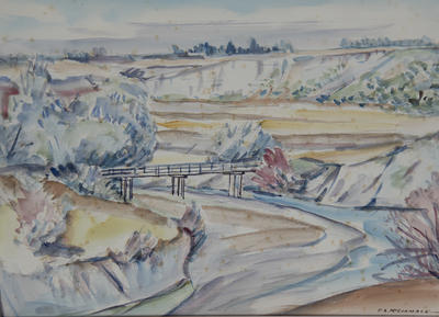 Untitled - Cheviot landscape; McCormack, Thomas Arthur; 66/439