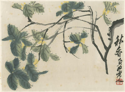 Autumn Fragrance; Baishi 齊白石, Qi; Rong Bao Zhai; 2012/2/4