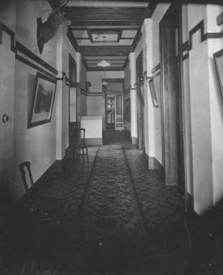 Hallway at the Returned Soldiers’ Club, Marine Parade, Napier
