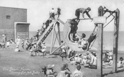 Children's playground, Marine Parade, Napier