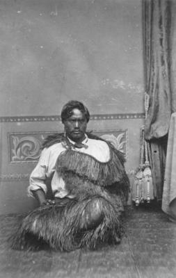 Portrait of an unidentified man, Māori