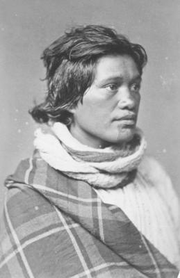 Portrait of an unidentified Māori woman