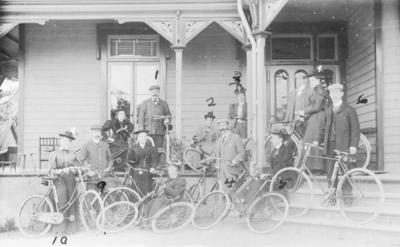 Group Portrait of Cyclists