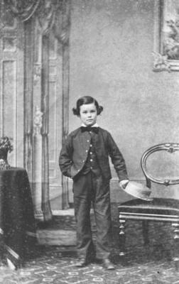 Portrait of unidentified boy