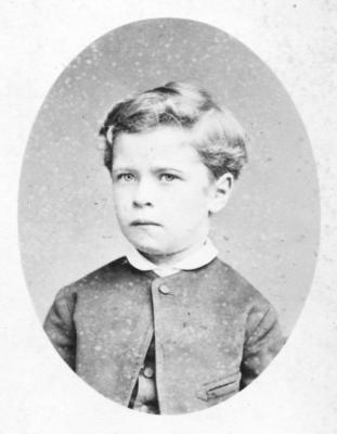 Portrait of an unidentified boy