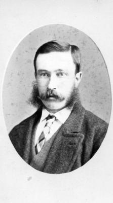 Portrait of an unidentified man; Clarke, William Henshaw
