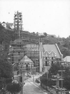 St Paul's Presbyterian Church, Napier; Sorrell, Percy Caz