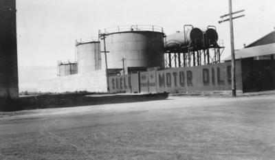 Shell Company oil tanks, Hardinge Road, Ahuriri