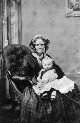 Mrs Fletcher and infant; Swan, George Henry; 71/41/4