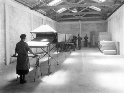 Interior, Swailes Printing Company