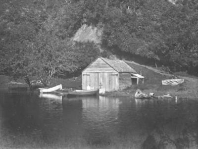Boat Shed, Lake Waikaremoana