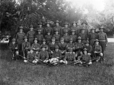Senior Cadets, Waipawa District High School; Shackelford, Thomas George Sydney