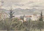 Watercolour, townscape image item