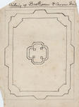 Pencil sketch, ceiling of bedroom image item