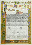 Illuminated address, to Alfred Dillon Esq image item