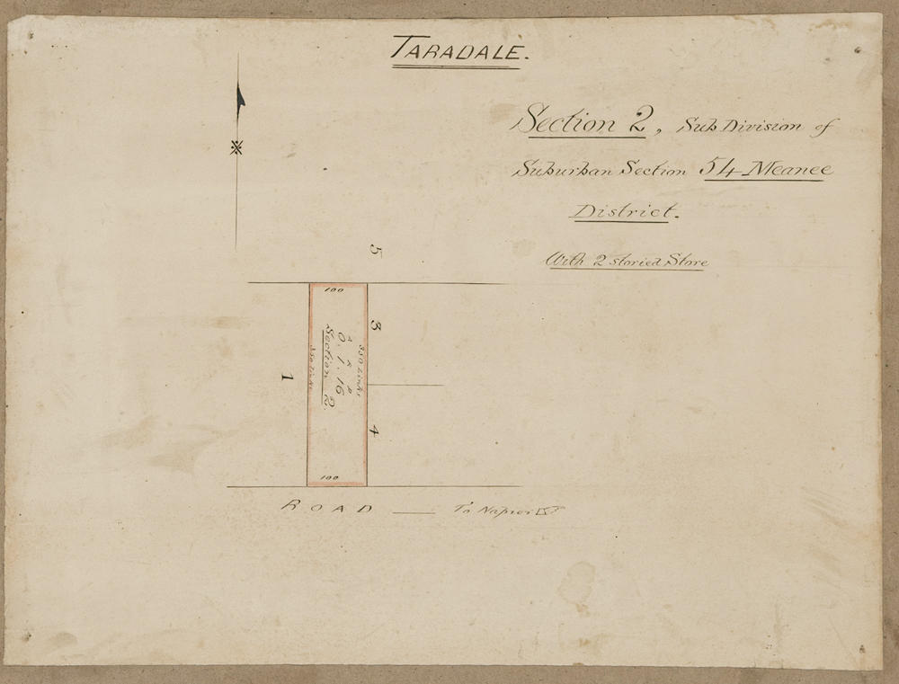 Plan, Taradale section for sale MTG Hawkes Bay