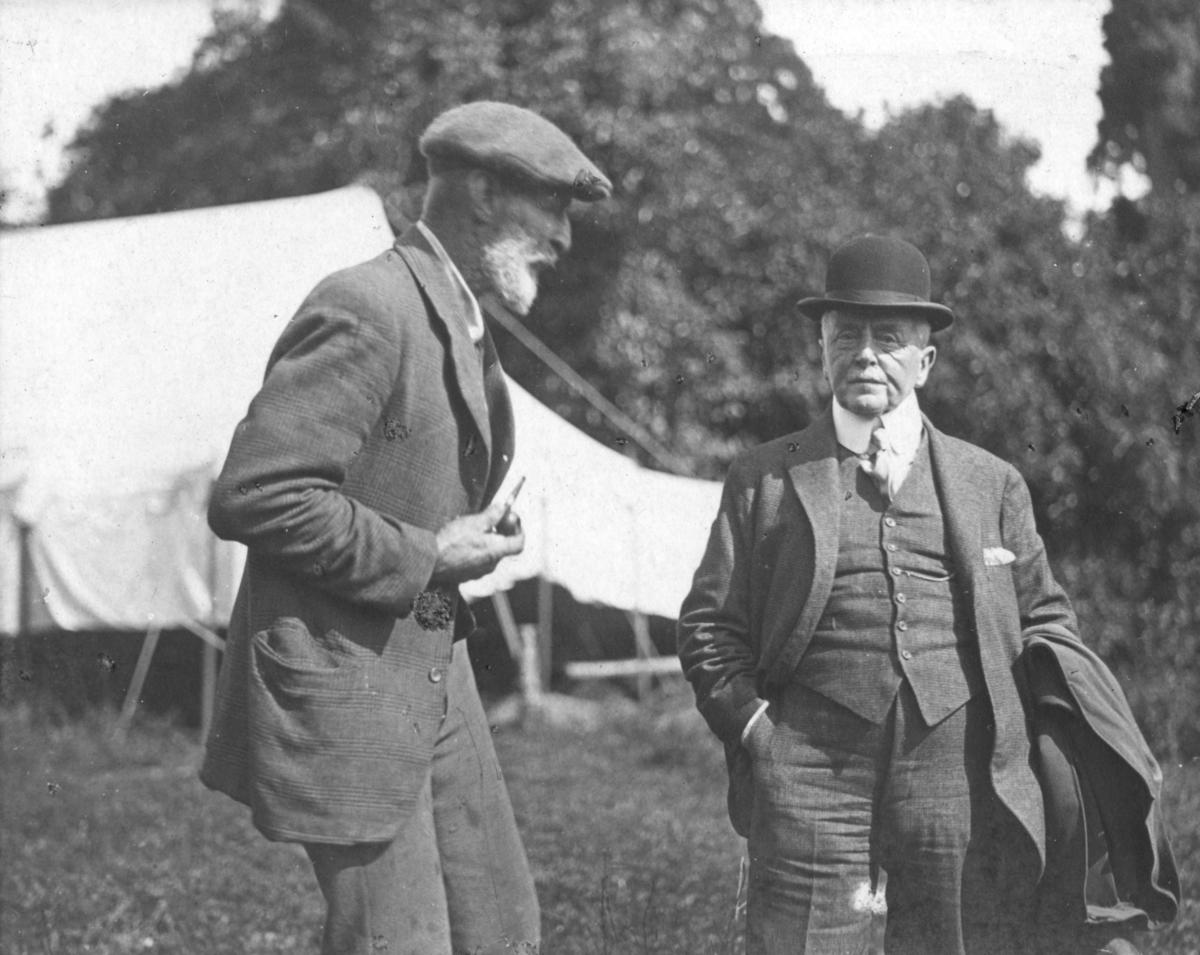 Portrait of Ormond and Doctor Alfred Newman MTG Hawkes Bay